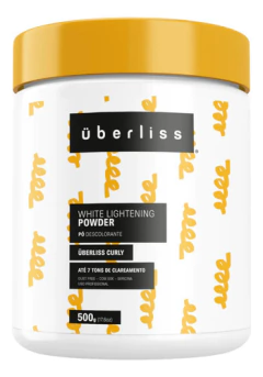 UBERLISS WHITE LIGHTENING POWDER CURLY 7 TONS 500 G