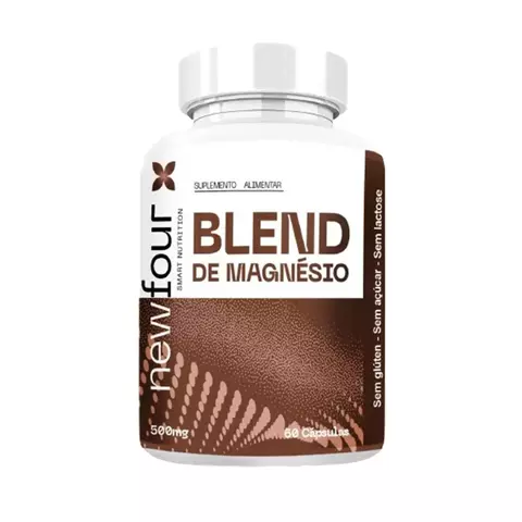 Blend de Magnésio 500mg 60 Cápsulas - comprar online