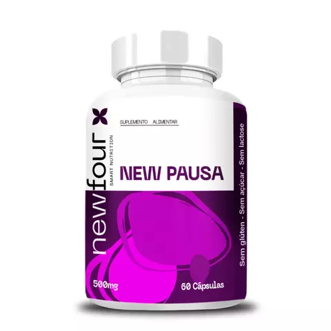 New Pausa 500mg 60 Cápsulas