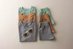CONJUNTO MALHA TEXTURIZADA BLOCK - OVERSIZED - MENTA na internet
