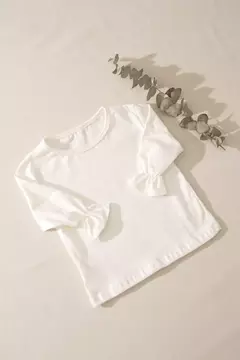 CAMISETA BIA MANGA LONGA - OFF WHITE - comprar online
