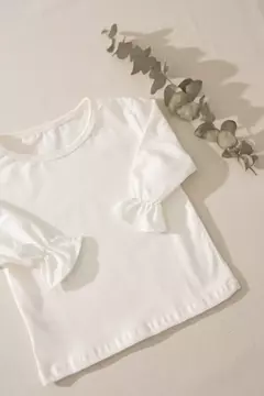 CAMISETA BIA MANGA LONGA - OFF WHITE - loja online