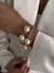 Pulseira Cuff Pérola Oversized Estilo Punk Unissex - comprar online