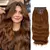 Extensões Clip-In Longas 22" – Cabelo Sintético Ondulado - comprar online