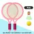 Kit Raquete Infantil – Tênis e Badminton para Crianças 3-12 Anos - comprar online