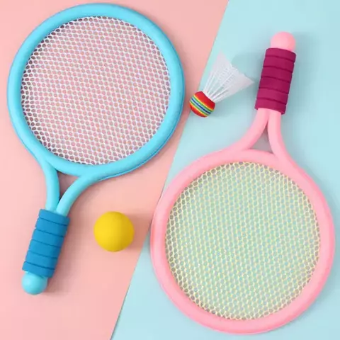 Kit Raquete Infantil – Tênis e Badminton para Crianças 3-12 Anos