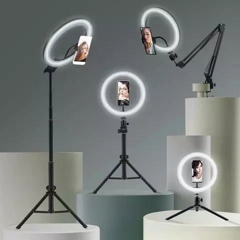 LumiRing Pro – Anel de Luz LED para Foto e Vídeo