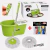 Mop Giratório 360 FlexMop Nº1 Balde Centrífuga com 2 Refis - loja online