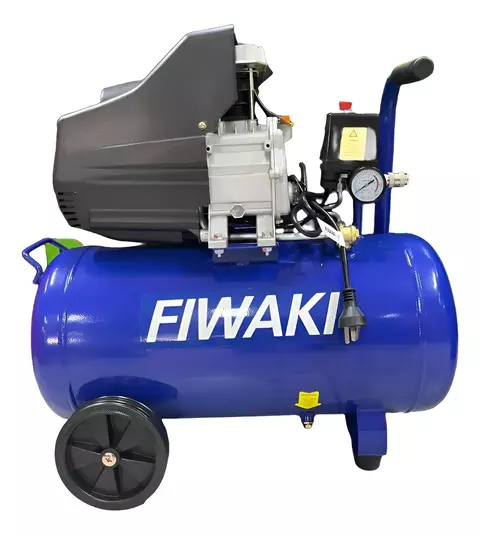 Compresor Fiwaki 45lts 1,5hp Azul