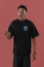 Camiseta Oversized Rock Skull - loja online