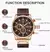 Relógio Curren 8291 Masculino Luxo • Estilo, Potência e Elegância no Seu Pulso! - comprar online