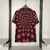 Camisa Treino Com Patrocínios 2025/26 Preto e Vermelho - Masculina Torcedor na internet