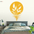 Papel De Parede Adesivo Decorativo Floral Ramos Amarelo na internet