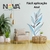 Papel de Parede Autocolante Floral Delicado Decoração para Sala ou Quarto Fácil aplicação na internet