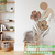 Papel De Parede Adesivo Decorativo Floral Quarto Colorido Folhagem 70x120cm - comprar online