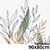 Papel De Parede Adesivo Decorativo Floral Folhas Verdes - comprar online