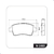 Pastilhas De Freios Cobreq Dianterias Etios 1.3 2012+ - HolyBrake Distribuidora