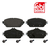 Pastilhas Freio Dianteiras Mercedes C180 C200 W205 2015 2019 - comprar online