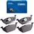 Pastilha Freio Diant Polo 1.6 Sedan I-Motion Sportline 2010+