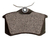 Pastilhas De Freio Tras Peugeot 307 1.6 2002+ - comprar online