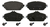 Pastilhas Freio Dianteiras Mercedes C180 C200 W205 2015 2019