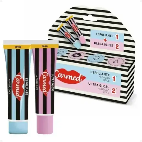 CARMED KIT SOS LABIOS ALGODÃO DOCE