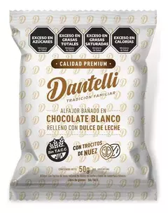 Alfajor Dantelli DDL y Nuez