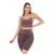 Conjunto Top E Bermuda Academia Fitness Empina E Levanta Bumbum Vermelho Marsala na internet
