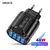 45w carregador usb carga rápida qc 3.0 carregamento de parede para iphone 12 11 - comprar online