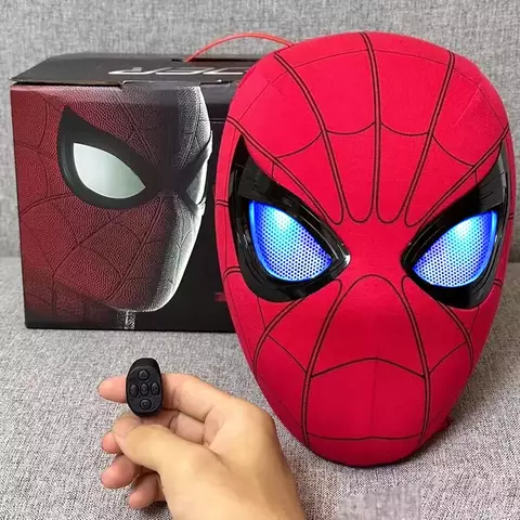 Homem-aranha máscara super-herói milhas homem-aranha marvel adulto máscara me