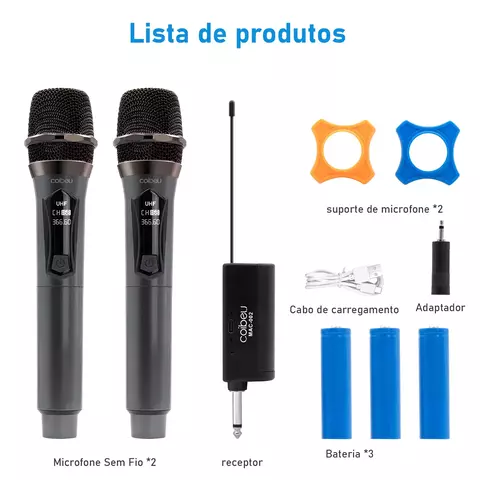 fone de ouvido sem fio bluetooth?microfone sem fio?karaoke?microfone sem fio pro