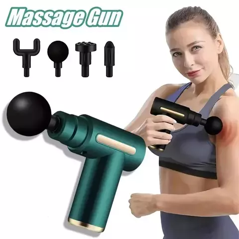 Fáscia arma 2024 portátil fáscia arma massageador muscular profundo mini equi