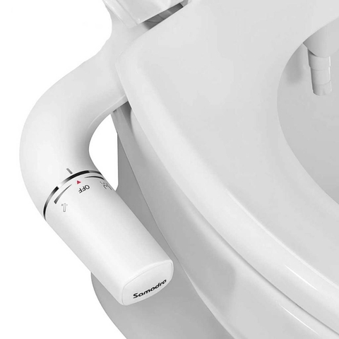 Bidê Ultra-Fino Duplo Bocal c/ Mangueira Metal - comprar online