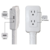 FlexPlug 180° tomada extensora prática e segura - Secure Shopping