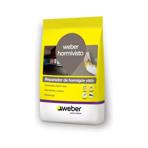 Weber Hormivisto 10 Kg Reparador De Homigon Visto - Mm