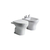 Inodoro Corto Con Tapa + Bidet Sanitario Veneto Ferrum - Mm - comprar online