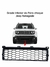 Grade Inferior do Para-choque Dianteiro Jeep Renegade 2016