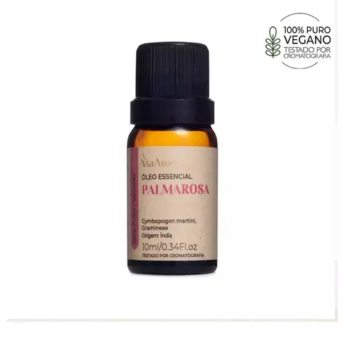 Óleo Essencial 10ml Palmarosa Via Aroma