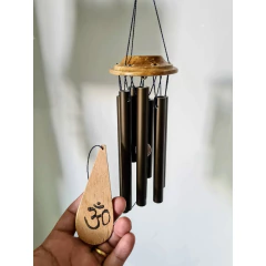 Sino dos Ventos Camponês 7 Tubos 58 cm - Tradicional - comprar online