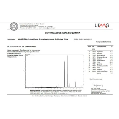 Óleo Essencial Via Aroma Lemongrass 10ml Natural 100% Puro na internet