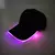 Gorra LED colores arcoiris encendida para fiestas - Gorra luminosa accesorio LED cotillon Rumbale