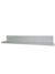 Prateleira MDF branco texturizado, espessura 15mm 600mm x 130mm x 80 em L