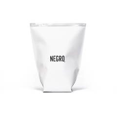 Mate Blanco + Bombilla de Acero - NEGRO TM RETAIL