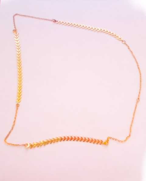 Colar longo strass