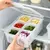 Caixa de armazenamento de geladeira 4/6 grau alimentos vegetais frutas caixa de
