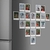 12 mini polaroid magnéticas en internet