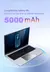 Novo laptop ultrafino de 15.6 polegadas, 16gb de ram, 2tb ssd, intel n3700, note