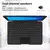 10.1 Polegada portátil portátil computador portátil mini notebook ultra fino - BC SHOP ONLINE