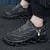 Yrzl masculino esportes correndo preto sapatos de corrida tênis casuais ao ar l - loja online