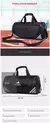 Impermeável Nylon Gym Bags para Homens e Mulheres, Bolsa de Treinamento, Crossb na internet